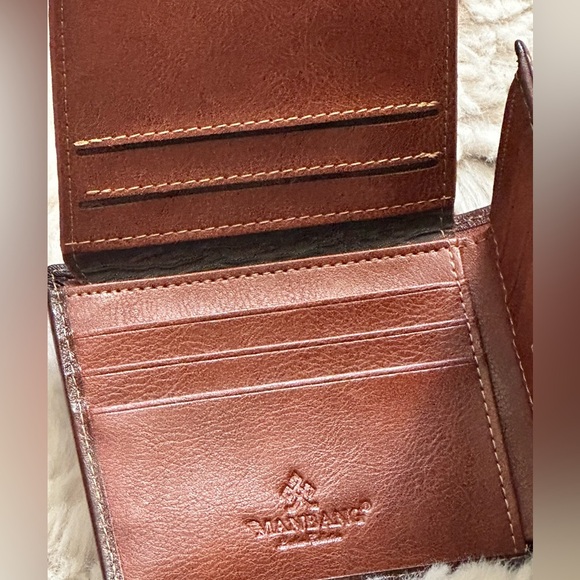 🆕 Genuine Leather Bifold Wallet - Picture 7 of 8